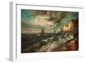 The Needles, Isle of Wight-Thomas Grimshaw-Framed Giclee Print