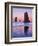 The Needles Rock Monoliths at Sunrise, Cannon Beach, Oregon, USA-Jaynes Gallery-Framed Photographic Print