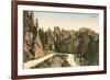 The Needles-null-Framed Art Print