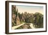 The Needles-null-Framed Art Print