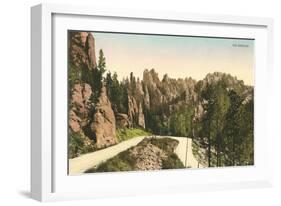 The Needles-null-Framed Art Print