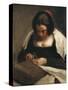 The Needlewoman-Diego Velazquez-Stretched Canvas