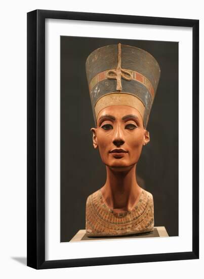 The Nefertiti Bust, Ca 1350 Bc-null-Framed Photographic Print