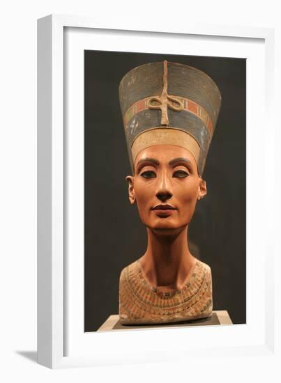 The Nefertiti Bust, Ca 1350 Bc-null-Framed Photographic Print