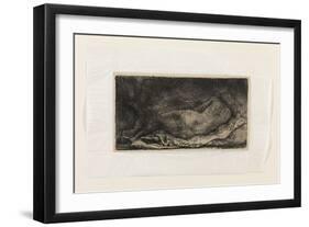 The Negress-Rembrandt van Rijn-Framed Giclee Print