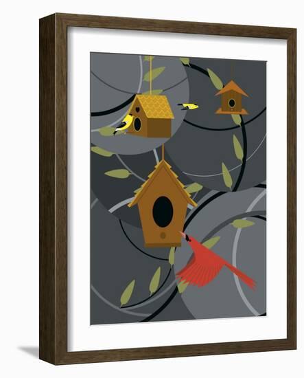 The Neighborhood-Marie Sansone-Framed Giclee Print