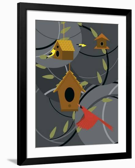 The Neighborhood-Marie Sansone-Framed Giclee Print