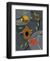 The Neighborhood-Marie Sansone-Framed Premium Giclee Print