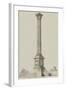 The Nelson Column, Trafalgar Square, from Mr Railton's Design-null-Framed Giclee Print