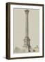 The Nelson Column, Trafalgar Square, from Mr Railton's Design-null-Framed Giclee Print