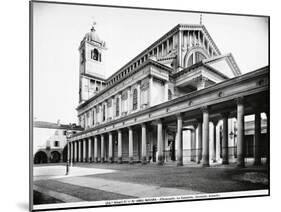The Neo-Classical Cathedral of Novara, Designed by Alessandro Antonelli-null-Mounted Giclee Print