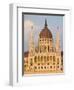 The Neo-Gothic Hungarian Parliament Building, Designed By Imre Steindl, Budapest, Hungary-Neale Clarke-Framed Photographic Print