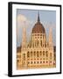 The Neo-Gothic Hungarian Parliament Building, Designed By Imre Steindl, Budapest, Hungary-Neale Clarke-Framed Photographic Print