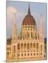 The Neo-Gothic Hungarian Parliament Building, Designed By Imre Steindl, Budapest, Hungary-Neale Clarke-Mounted Photographic Print