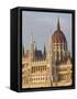 The Neo-Gothic Hungarian Parliament Building, Designed By Imre Steindl, Budapest, Hungary-Neale Clarke-Framed Stretched Canvas