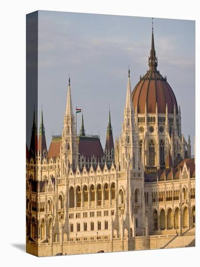 The Neo-Gothic Hungarian Parliament Building, Designed By Imre Steindl, Budapest, Hungary-Neale Clarke-Stretched Canvas