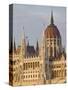 The Neo-Gothic Hungarian Parliament Building, Designed By Imre Steindl, Budapest, Hungary-Neale Clarke-Stretched Canvas