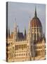 The Neo-Gothic Hungarian Parliament Building, Designed By Imre Steindl, Budapest, Hungary-Neale Clarke-Stretched Canvas