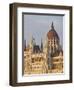 The Neo-Gothic Hungarian Parliament Building, Designed By Imre Steindl, Budapest, Hungary-Neale Clarke-Framed Photographic Print