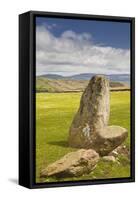 The Neolithic Swinside Stone Circle (Sunkenkirk Stone Circle)-Julian Elliott-Framed Stretched Canvas