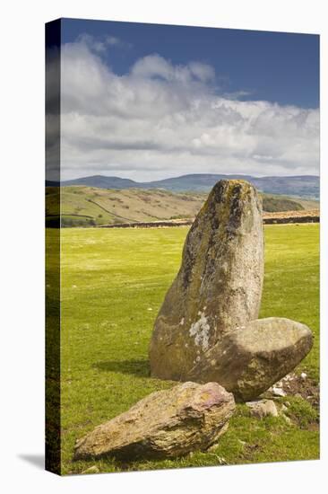 The Neolithic Swinside Stone Circle (Sunkenkirk Stone Circle)-Julian Elliott-Stretched Canvas