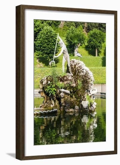 The Neptune Fountain, Boboli Gardens, Florence, UNESCO World Heritage Site, Tuscany, Italy, Europe-Nico Tondini-Framed Photographic Print