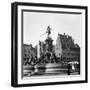 The Neptune Fountain, Nuremberg, Germany, C1900s-Wurthle & Sons-Framed Premium Photographic Print