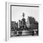 The Neptune Fountain, Nuremberg, Germany, C1900s-Wurthle & Sons-Framed Premium Photographic Print