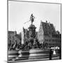 The Neptune Fountain, Nuremberg, Germany, C1900s-Wurthle & Sons-Mounted Premium Photographic Print