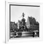 The Neptune Fountain, Nuremberg, Germany, C1900s-Wurthle & Sons-Framed Photographic Print
