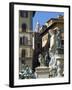 The Neptune Statue, Piazza Della Signoria, Florence, Tuscany-Nico Tondini-Framed Photographic Print