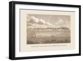 The Nerbudda in Guzerat-Baron De Montalemert-Framed Art Print