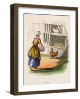 The Nest, C1845-Benjamin Waterhouse Hawkins-Framed Giclee Print