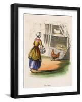 The Nest, C1845-Benjamin Waterhouse Hawkins-Framed Giclee Print