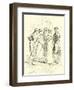 The Netherfield Party Entering the Ballroom-Hugh Thomson-Framed Giclee Print