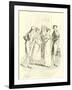 The Netherfield Party Entering the Ballroom-Hugh Thomson-Framed Giclee Print