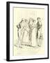 The Netherfield Party Entering the Ballroom-Hugh Thomson-Framed Giclee Print