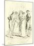 The Netherfield Party Entering the Ballroom-Hugh Thomson-Mounted Giclee Print