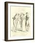 The Netherfield Party Entering the Ballroom-Hugh Thomson-Framed Giclee Print