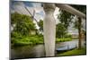 The Netherlands, Alkmaar, Canal, Shore, Mill-Ingo Boelter-Mounted Photographic Print