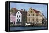 The Netherlands Antilles, Curacao Island, Willemstad, Dutch Architecture-null-Framed Stretched Canvas