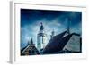 The Netherlands, Frisia, Harlingen, Harbour, Lighthouse-Ingo Boelter-Framed Photographic Print