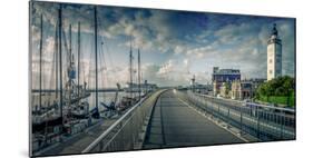 The Netherlands, Frisia, Harlingen, Harbour, Lighthouse-Ingo Boelter-Mounted Photographic Print