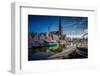 The Netherlands, Frisia, Harlingen, Harbour, Zuiderhaven-Ingo Boelter-Framed Photographic Print