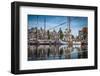 The Netherlands, Frisia, Harlingen, Harbour, Zuiderhaven-Ingo Boelter-Framed Photographic Print