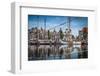 The Netherlands, Frisia, Harlingen, Harbour, Zuiderhaven-Ingo Boelter-Framed Photographic Print