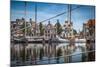 The Netherlands, Frisia, Harlingen, Harbour, Zuiderhaven-Ingo Boelter-Mounted Photographic Print