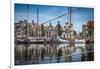 The Netherlands, Frisia, Harlingen, Harbour, Zuiderhaven-Ingo Boelter-Framed Photographic Print