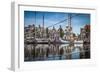 The Netherlands, Frisia, Harlingen, Harbour, Zuiderhaven-Ingo Boelter-Framed Photographic Print