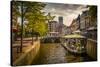 The Netherlands, Frisia, Leeuwarden, Harbour-Ingo Boelter-Stretched Canvas